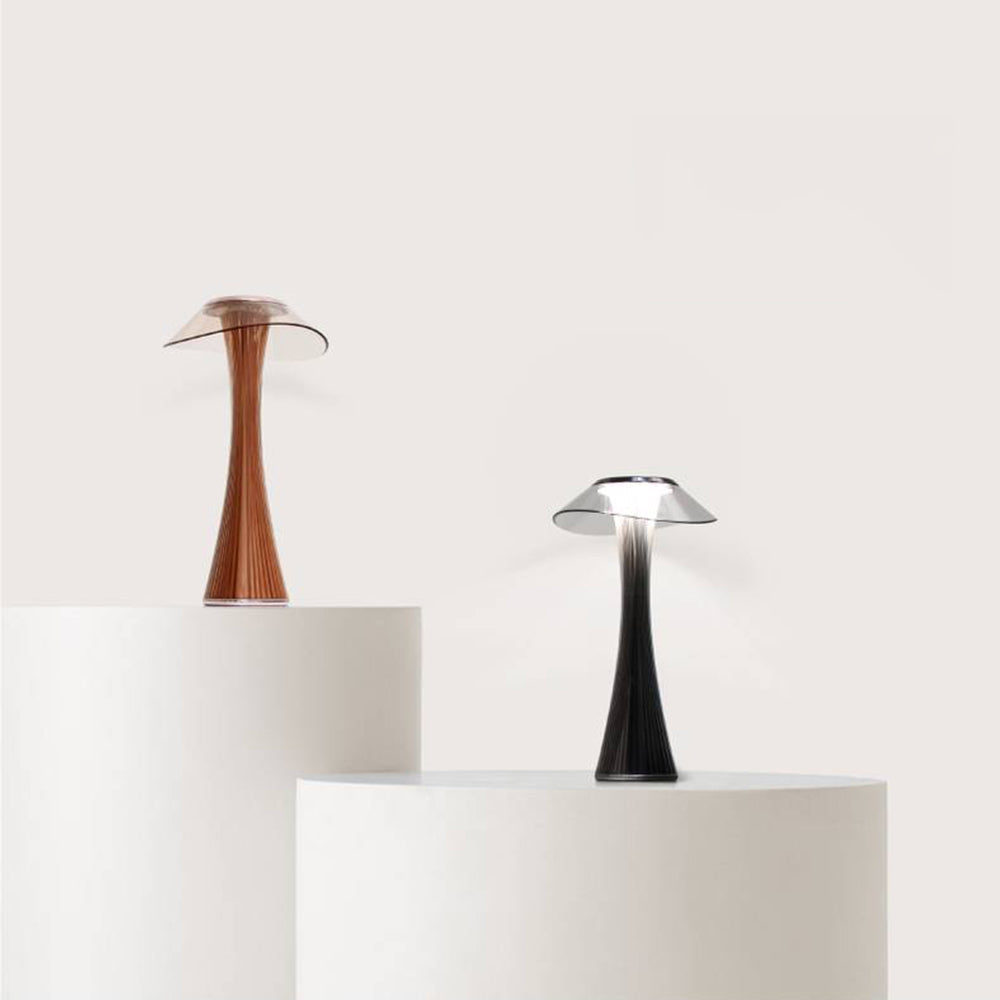 Mode Table Lamp Modern with Mushroom Acrylic Living Room
