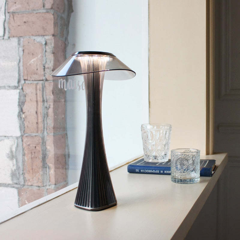Mode Table Lamp Modern with Mushroom Acrylic Living Room