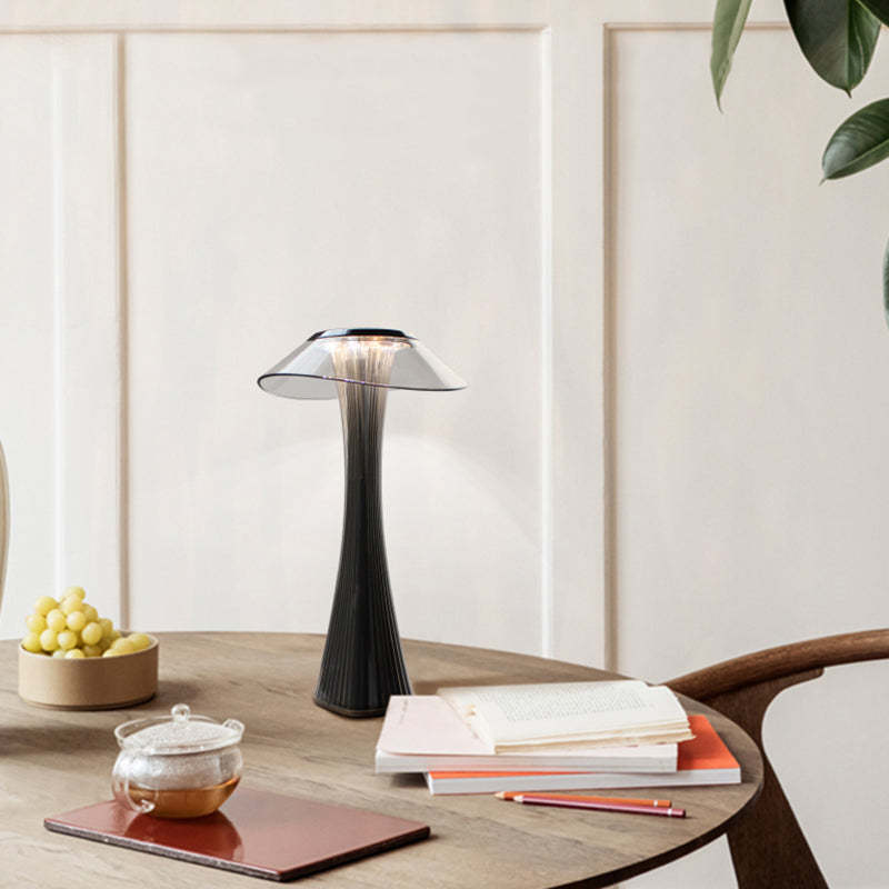Mode Table Lamp Modern with Mushroom Acrylic Living Room