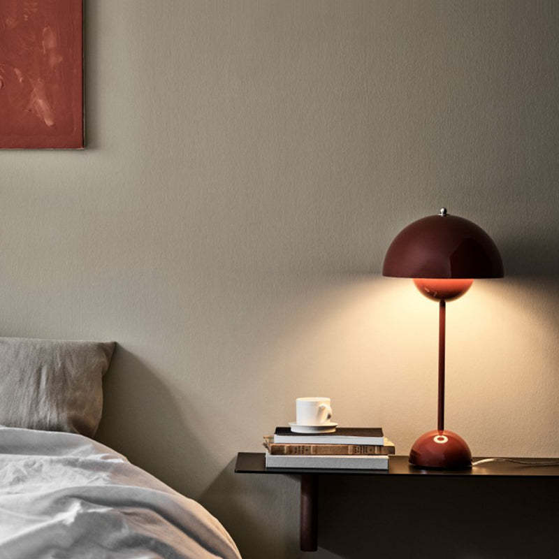 Halo Table Lamp Rechargeable Mushroom Various Colours Living Room