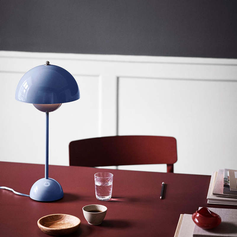 Halo Table Lamp Rechargeable Mushroom Various Colours Living Room