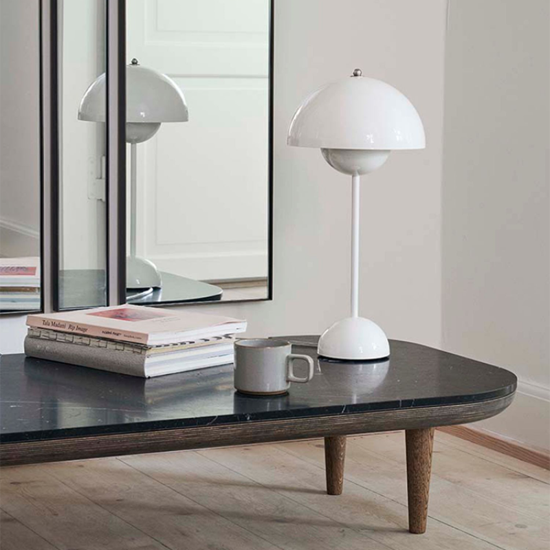Halo Table Lamp Rechargeable Mushroom Various Colours Living Room