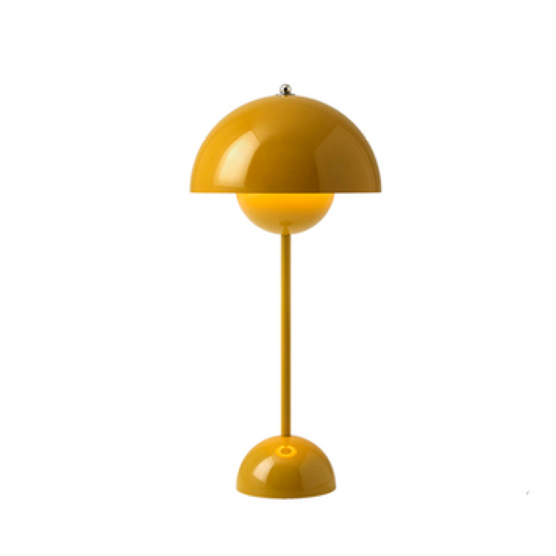 Halo Table Lamp Rechargeable Mushroom Various Colours Living Room