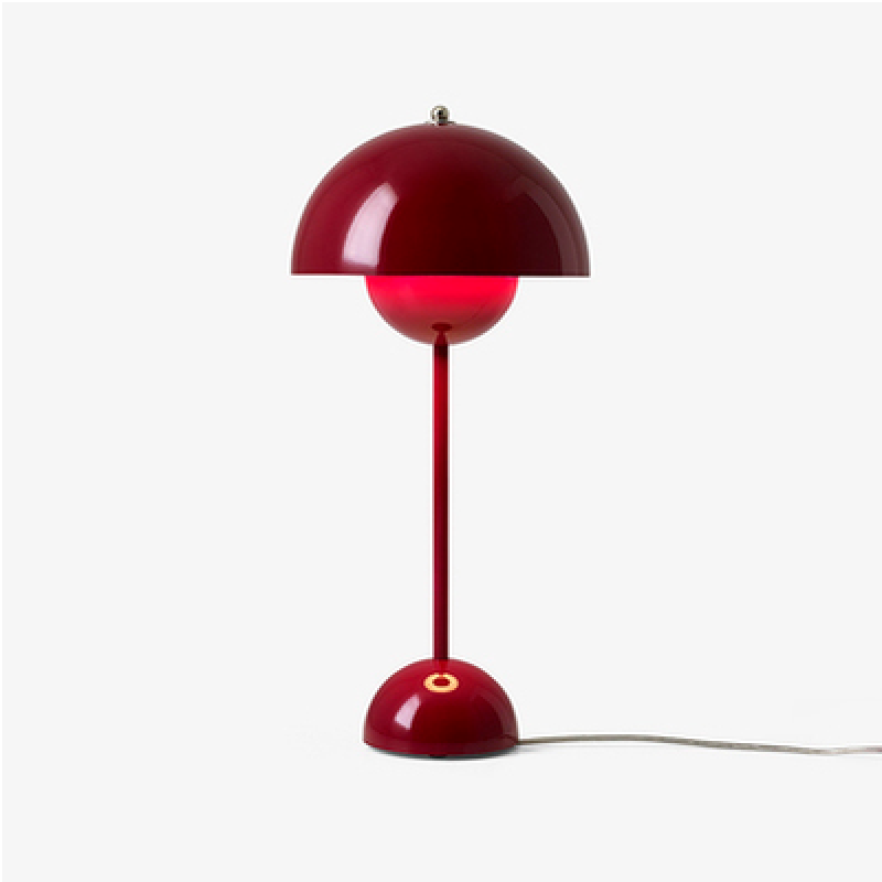 Halo Table Lamp Rechargeable Mushroom Various Colours Living Room