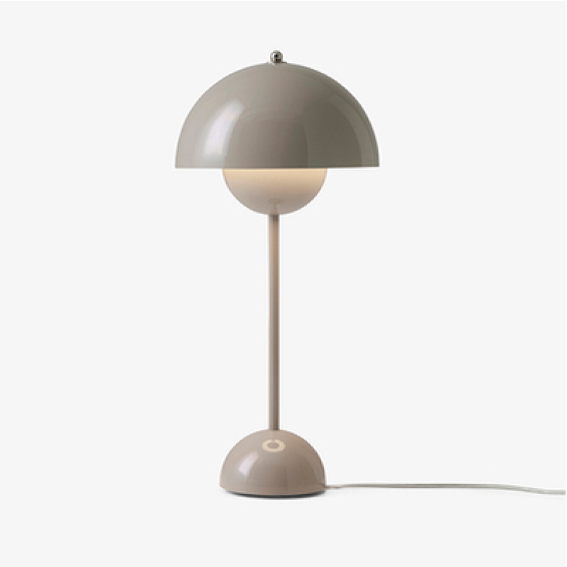 Halo Table Lamp Rechargeable Mushroom Various Colours Living Room