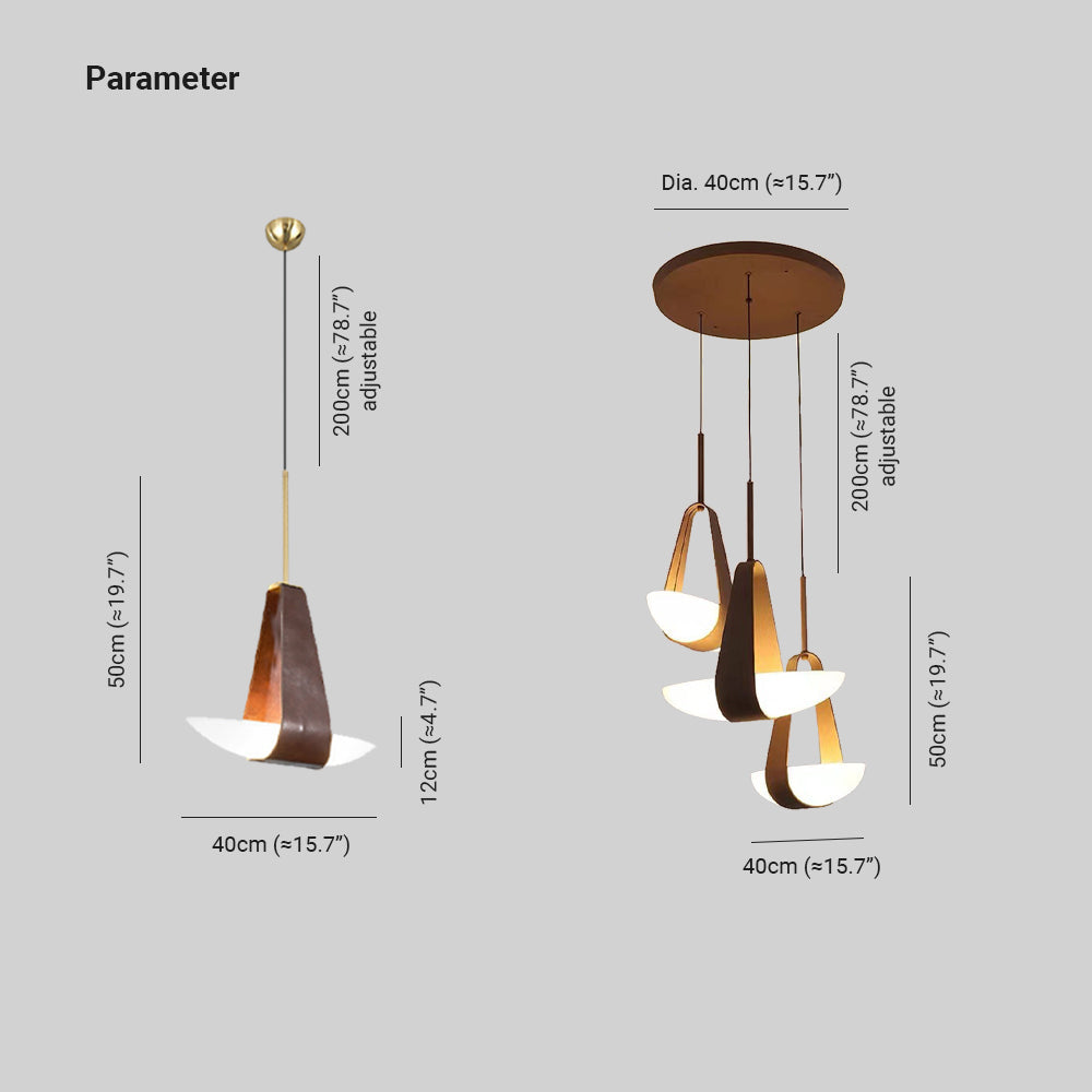 Mode Pendant Light Industrial Metal Glass Red Living Room Bedroom