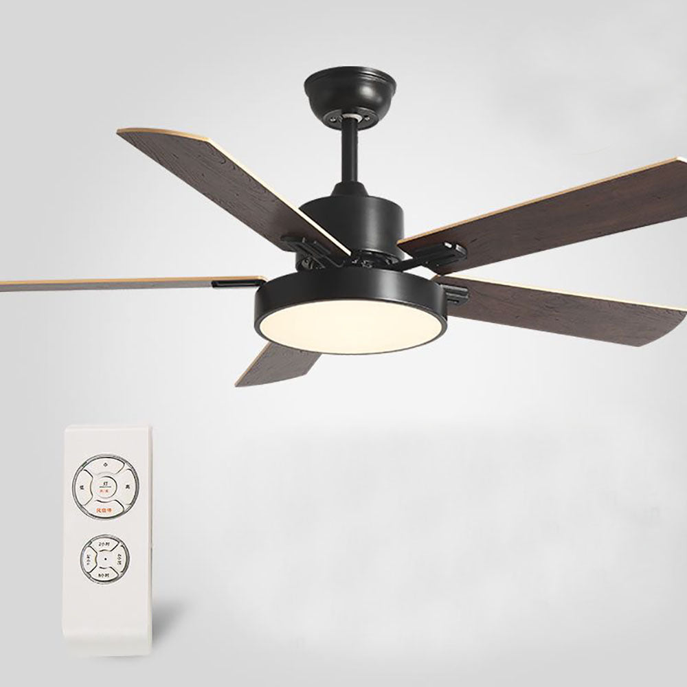 Haven Ceiling Fan With Light 5 Blades with Light Living Room Bedroom