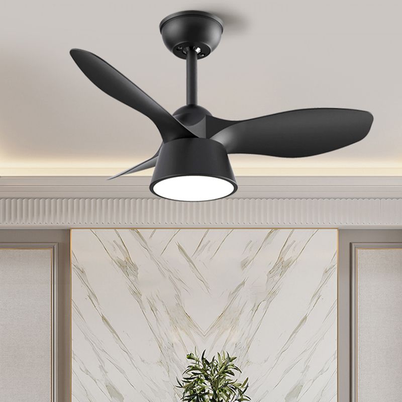Haven Ceiling Fan With Light Modern Metal Acrylic Living Room