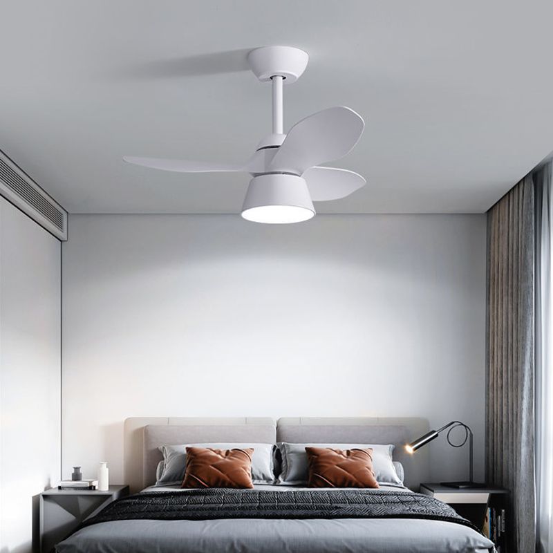 Haven Ceiling Fan With Light Modern Metal Acrylic Living Room
