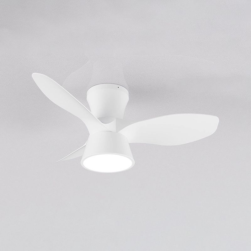 Haven Ceiling Fan With Light Modern Metal Acrylic Living Room
