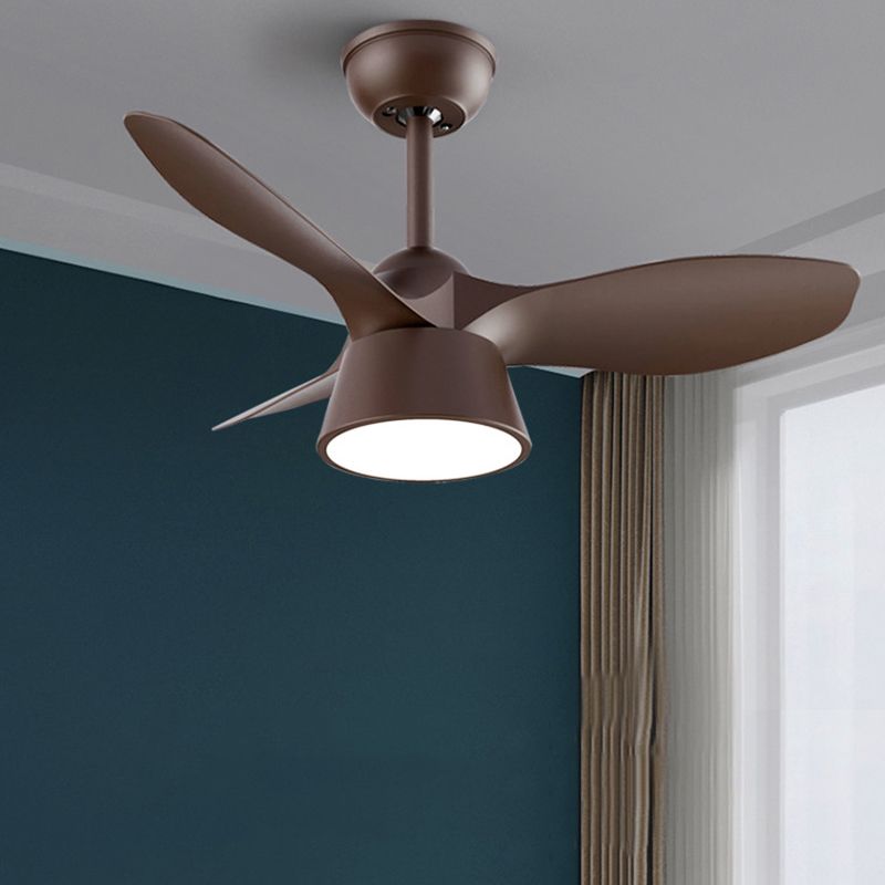 Haven Ceiling Fan With Light Modern Metal Acrylic Living Room