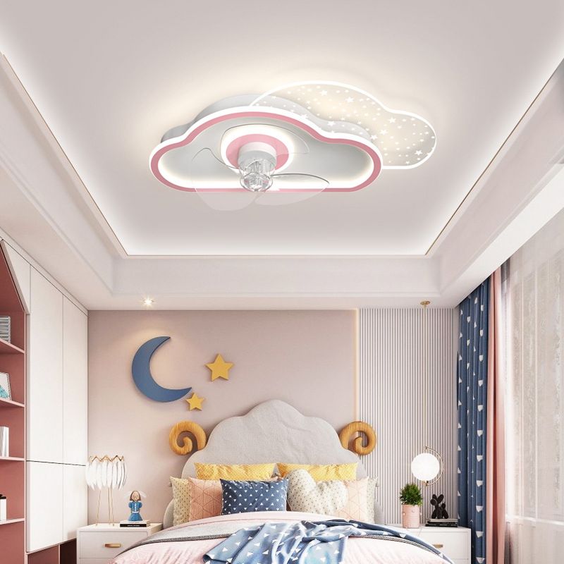 Yono Ceiling Fan With Light Modern 6 Style Living Room Bedroom