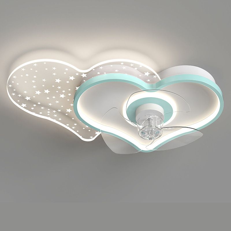Yono Ceiling Fan With Light Modern 6 Style Living Room Bedroom