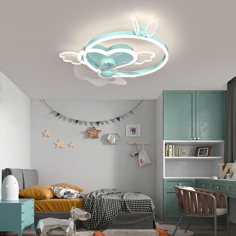 Yono Ceiling Fan With Light Modern 6 Style Living Room Bedroom