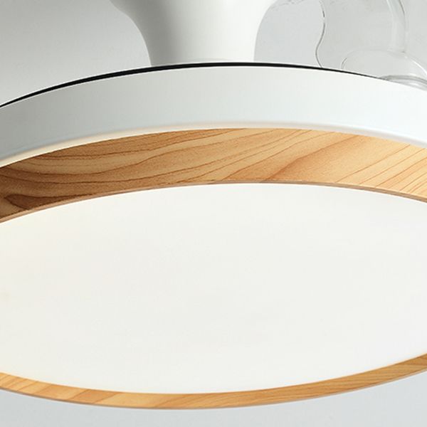 Soleil Ceiling Fan With Light 4 Colour Modern Living Room Bedroom