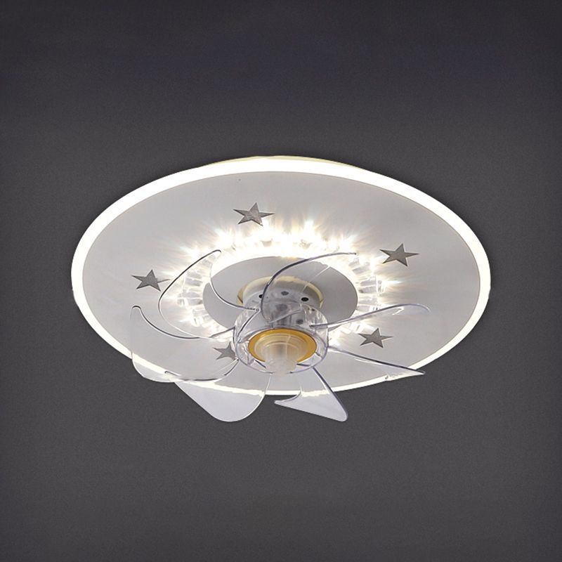 Soleil Ceiling Fan With Light 5 Modern Style Living Room Bedroom