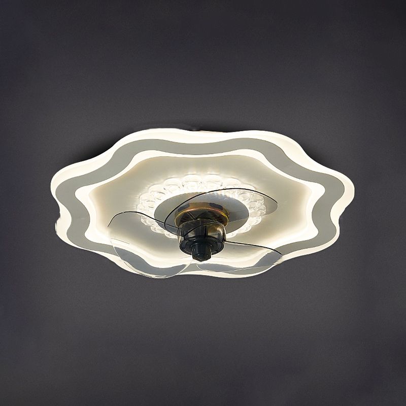 Soleil Ceiling Fan With Light 5 Modern Style Living Room Bedroom