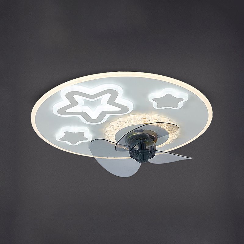 Soleil Ceiling Fan With Light 5 Modern Style Living Room Bedroom