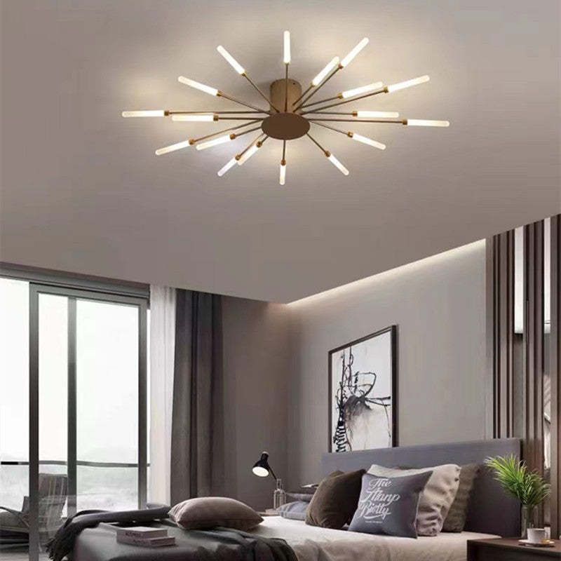 Aura Ceiling Light Recessed LED Fireworks Metal Living Room