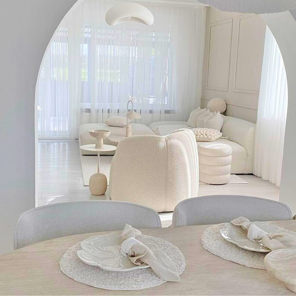 Zephyra Lámpara Colgante Moderna Nubes Poliestireno Salón Dormitorio