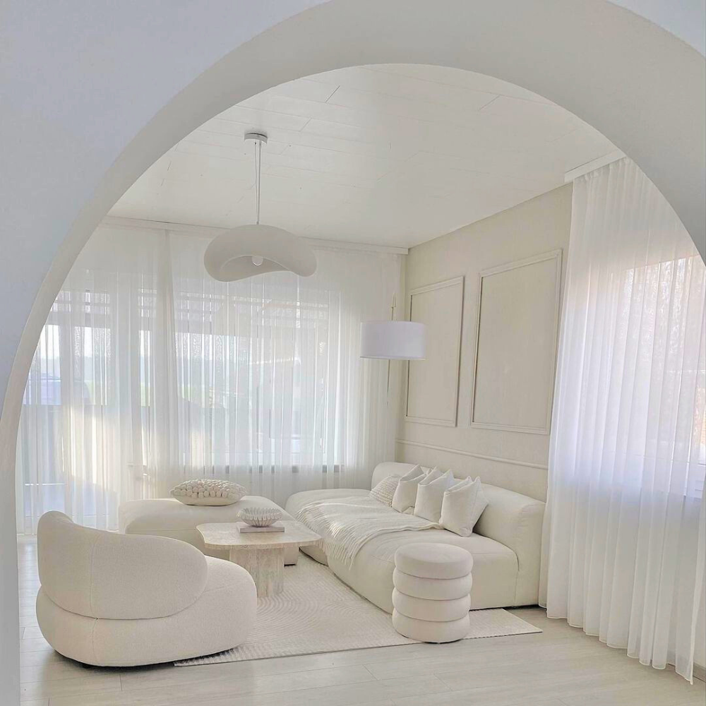 Zephyra Lámpara Colgante Moderna Nubes Poliestireno Salón Dormitorio