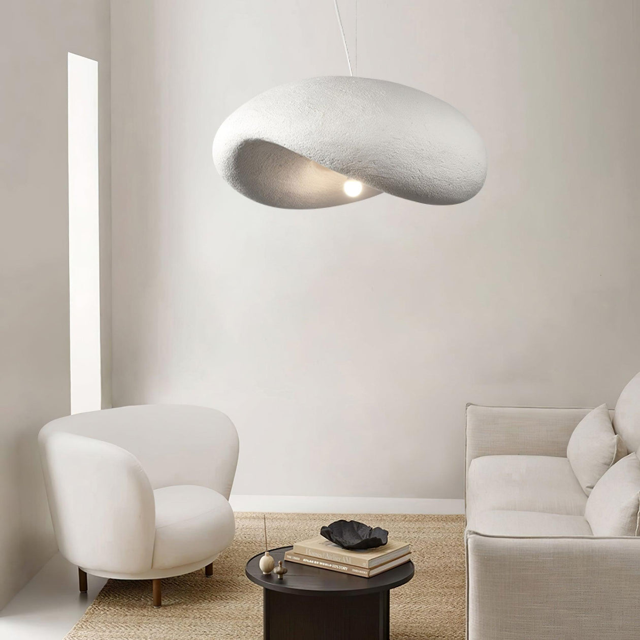 Zephyra Lámpara Colgante Moderna Nubes Poliestireno Salón Dormitorio