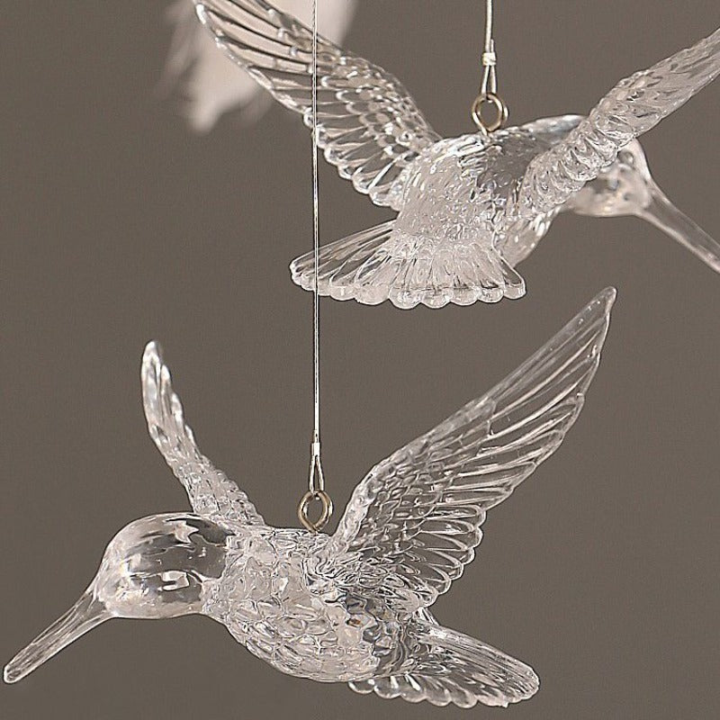 Yono Pendant Light Elegant Feather Contemporary Ostrich Bedroom