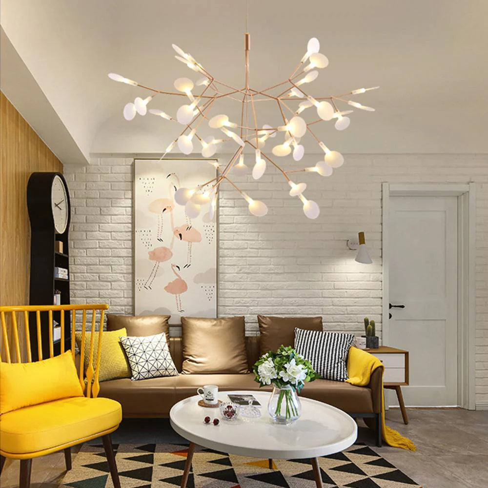 Aura Chandelier Exclusive Firefly Sputnik Art Deco Living Room Bedroom