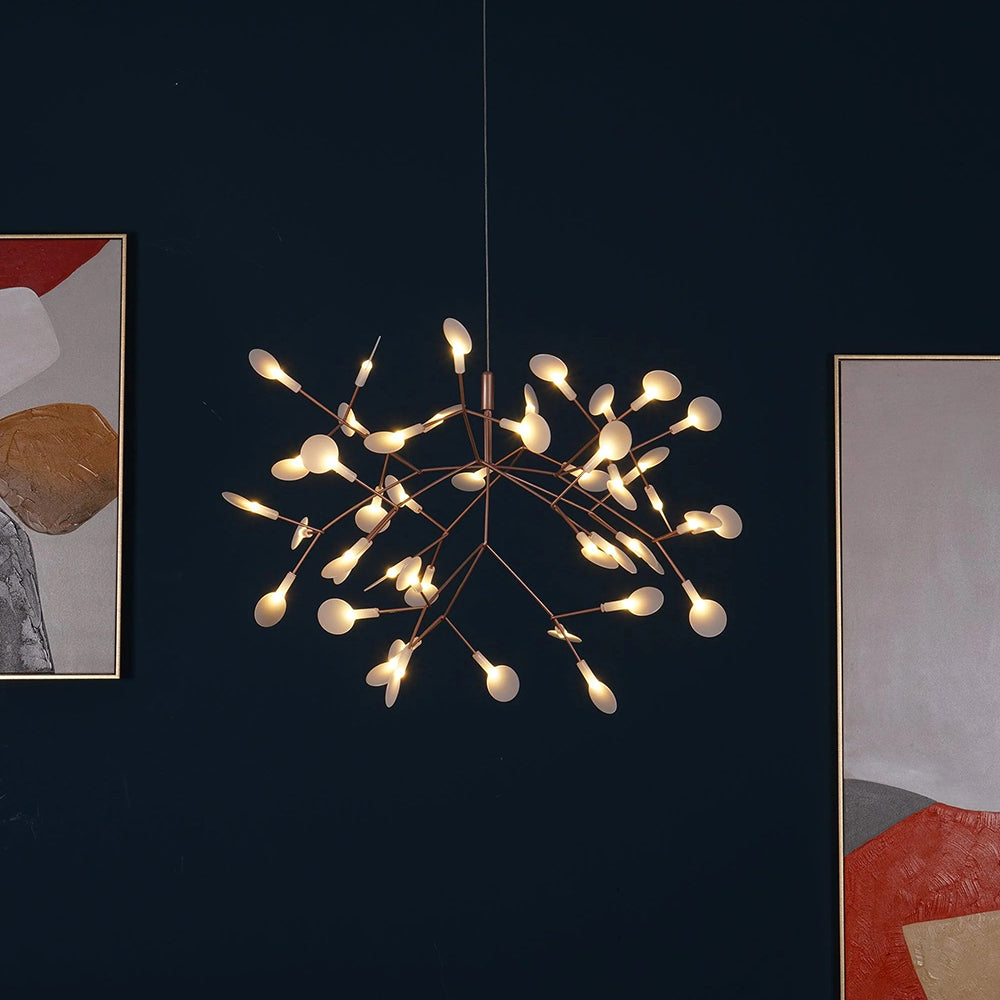 Aura Chandelier Exclusive Firefly Sputnik Art Deco Living Room Bedroom