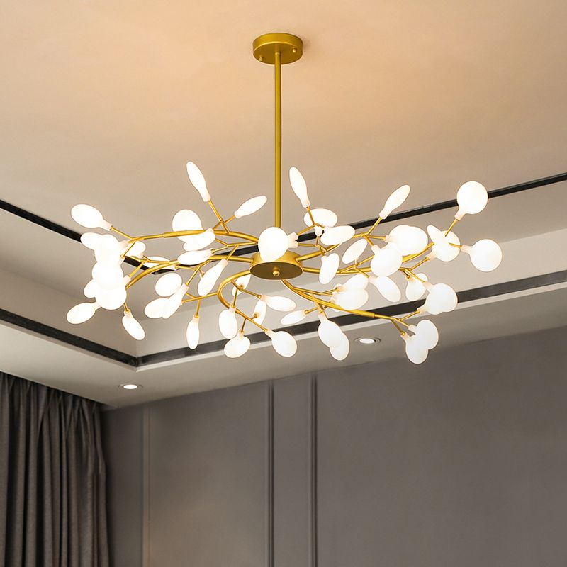 Aura Chandelier Single Firefly Branch Art Deco Living Room Bedroom