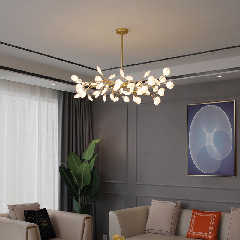 Aura Chandelier Single Firefly Branch Art Deco Living Room Bedroom