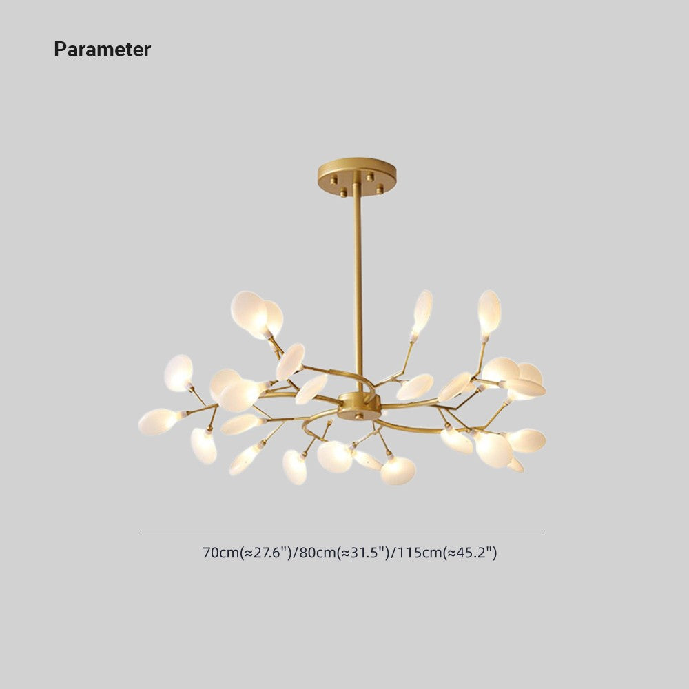 Aura Chandelier Single Firefly Branch Art Deco Living Room Bedroom