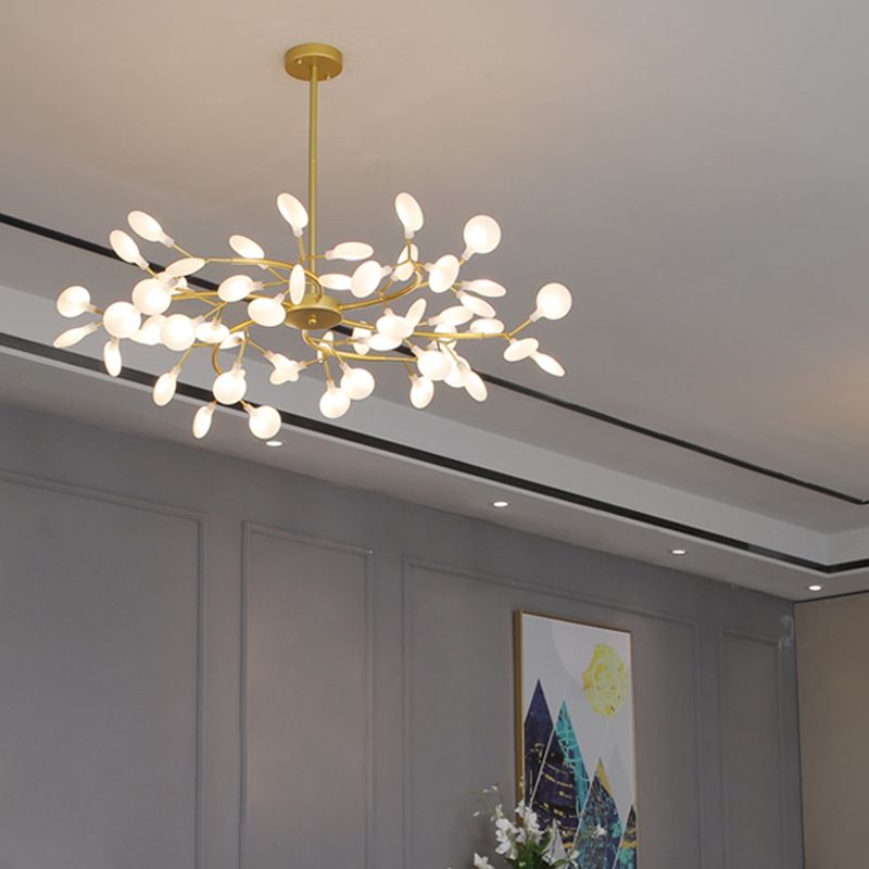 Aura Chandelier Single Firefly Branch Art Deco Living Room Bedroom