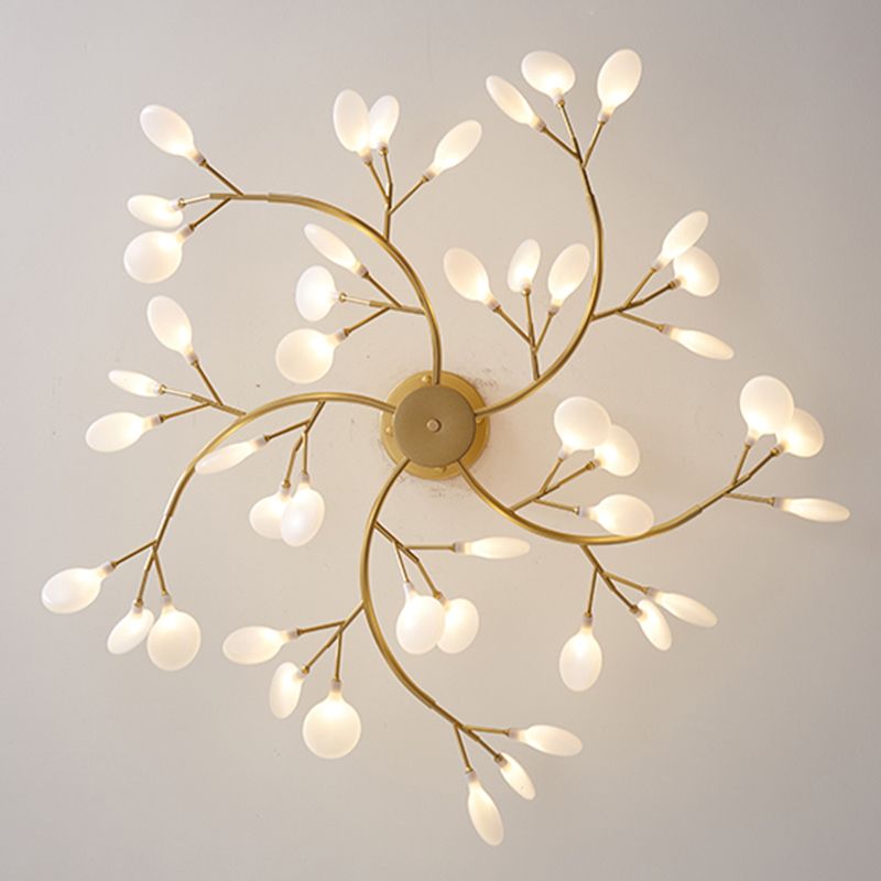 Aura Chandelier Single Firefly Branch Art Deco Living Room Bedroom
