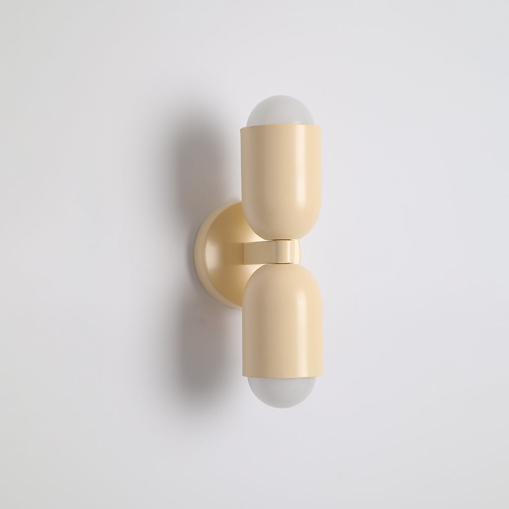 Halo Wall Lamp Decoration Modern Art Coloured Two Heads Living Room