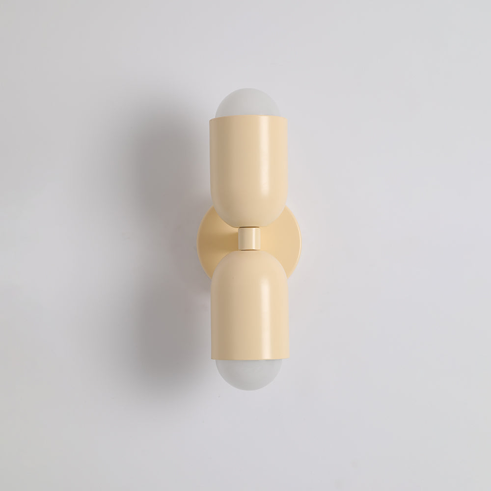 Halo Wall Lamp Decoration Modern Art Coloured Two Heads Living Room
