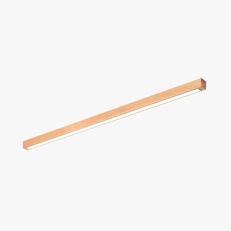 Elys Wall Lamp Minimalist Linear Metal Acrylic Bedroom Living Room