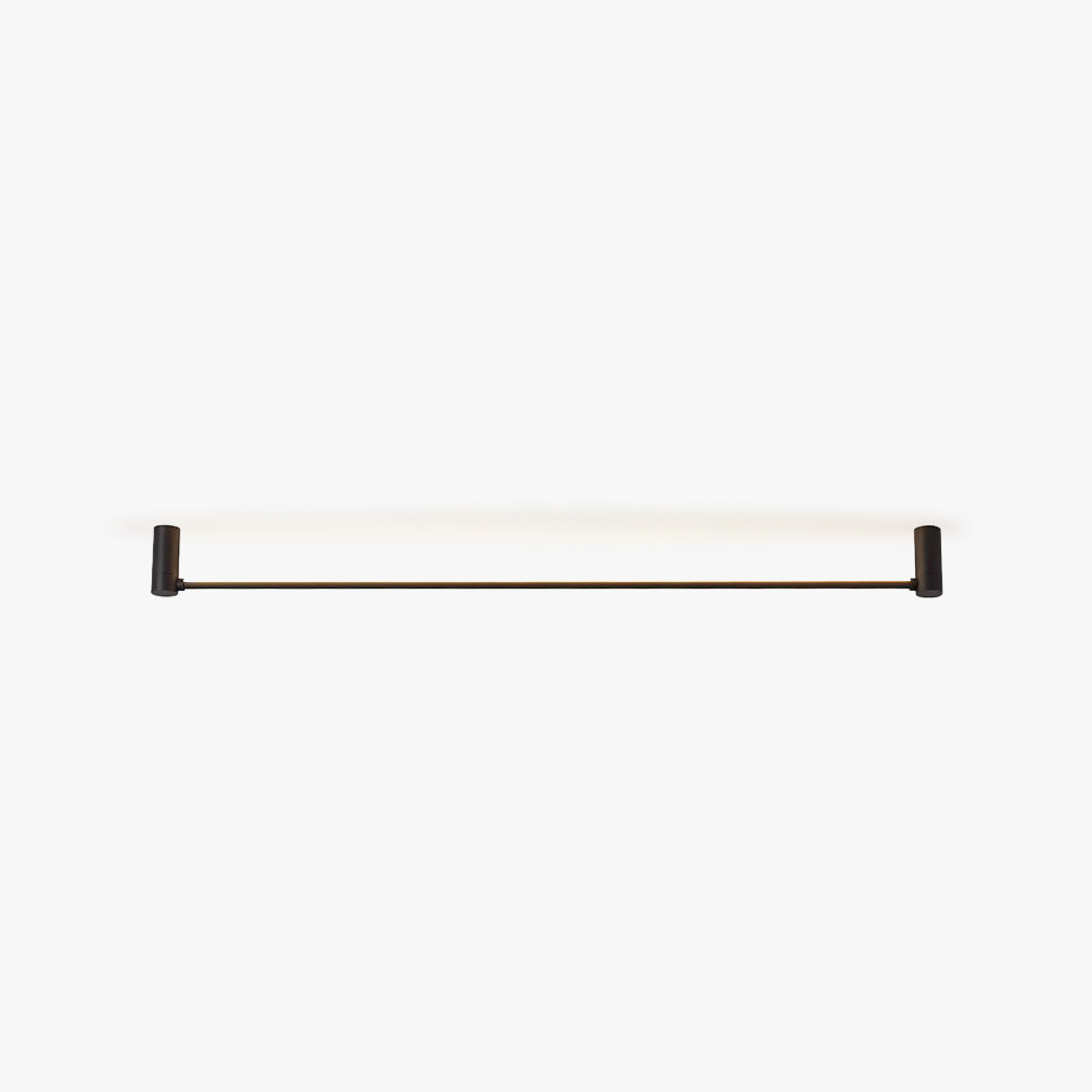 Elys Wall Lamp Minimalist Linear Metal Acrylic Bedroom Living Room