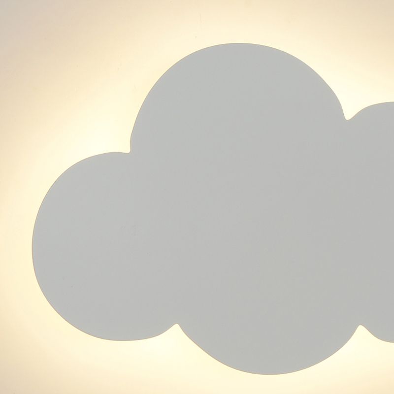 Yono Wall Lamp Modern Minimalist Modern Cloud Shape Metal Bedroom