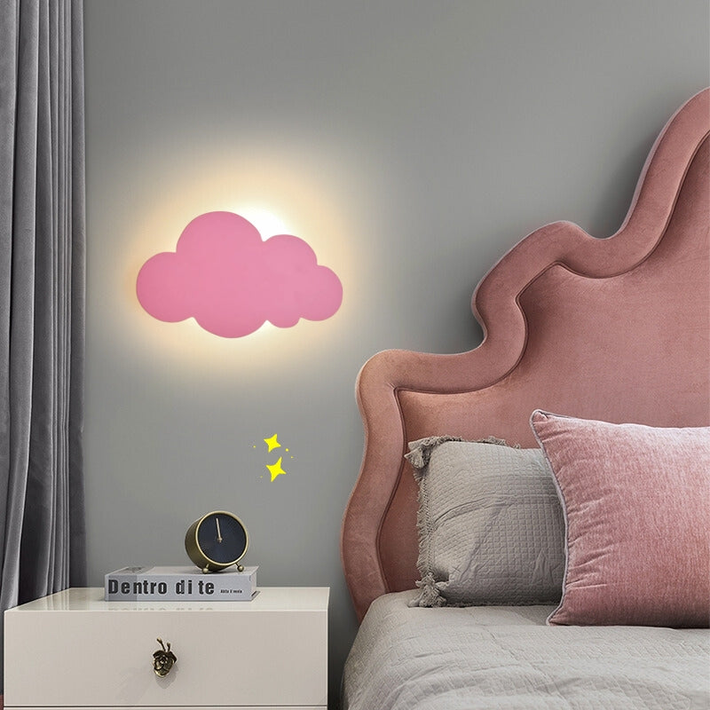 Yono Wall Lamp Modern Minimalist Modern Cloud Shape Metal Bedroom