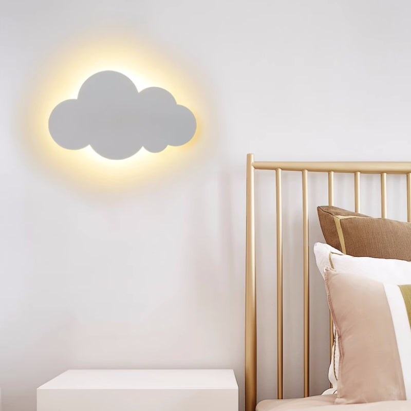 Yono Wall Lamp Modern Minimalist Modern Cloud Shape Metal Bedroom