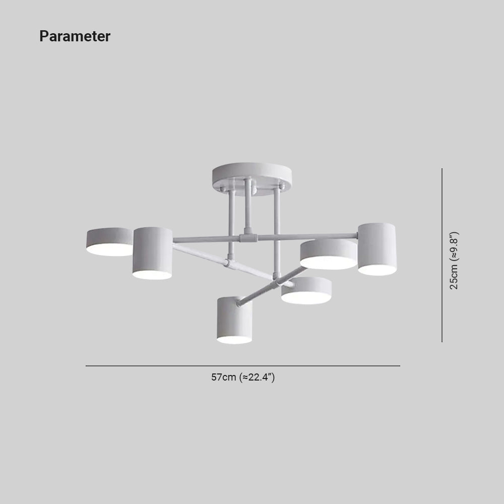 Mode Ceiling Light Modern LED 3 Colour Dining Room Kitchen
