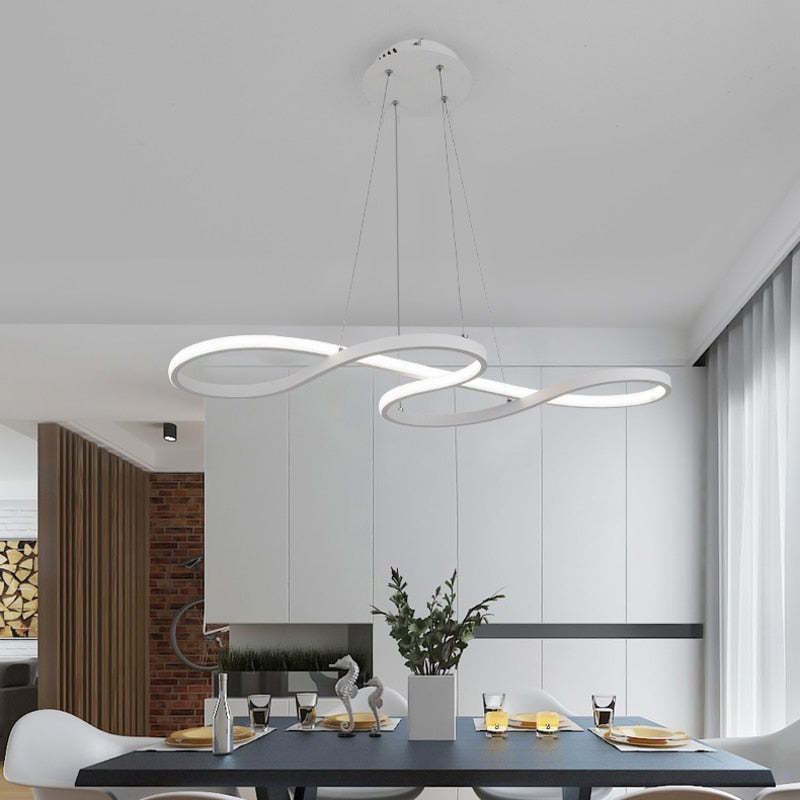 Aura Pendant Light Modern Linear Simple Dining Room Living Room