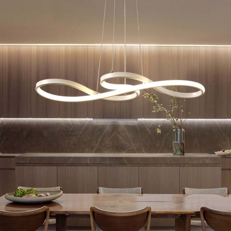 Aura Pendant Light Modern Linear Simple Dining Room Living Room