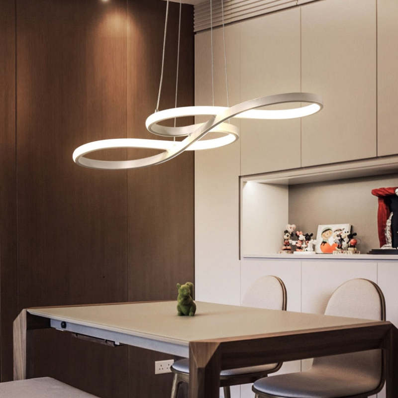 Aura Pendant Light Modern Linear Simple Dining Room Living Room
