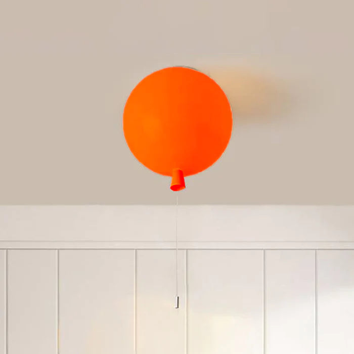 Halo Ceiling Light Modern Balloon Glitter Acrylic Bedroom Living Room