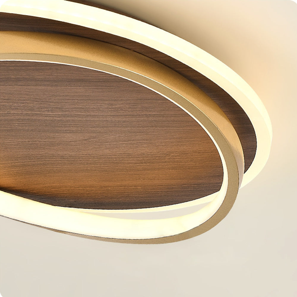 Nexa Ceiling Light Modern Gold Acrylic Adjustable Round Metal Bedroom