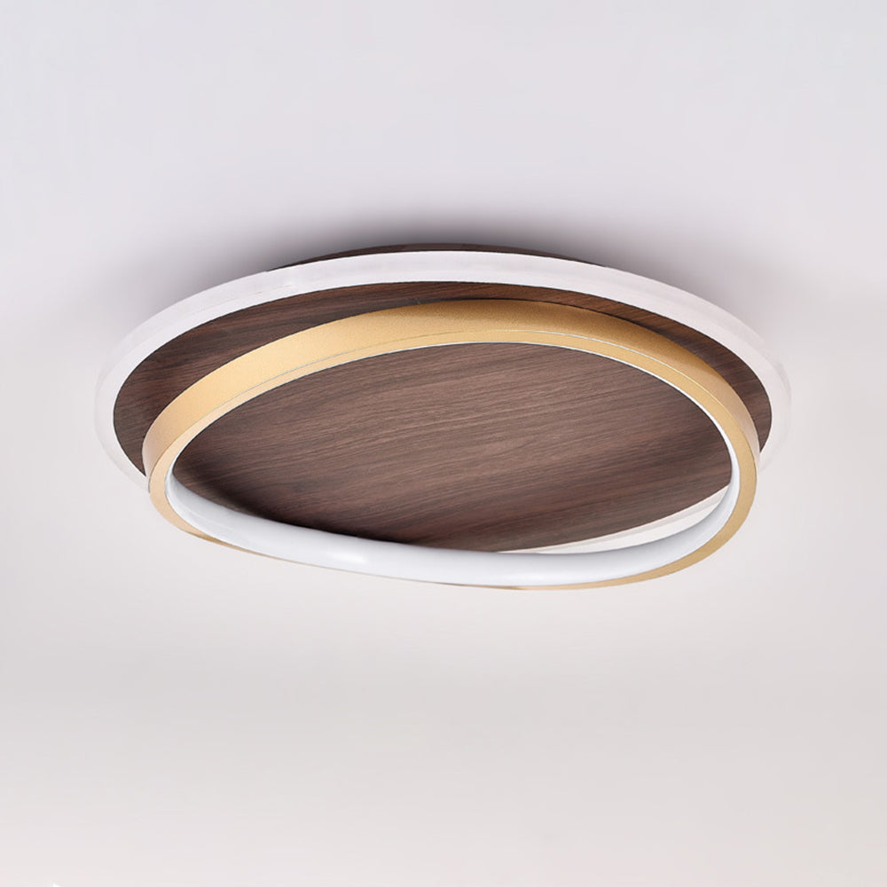 Nexa Ceiling Light Modern Gold Acrylic Adjustable Round Metal Bedroom