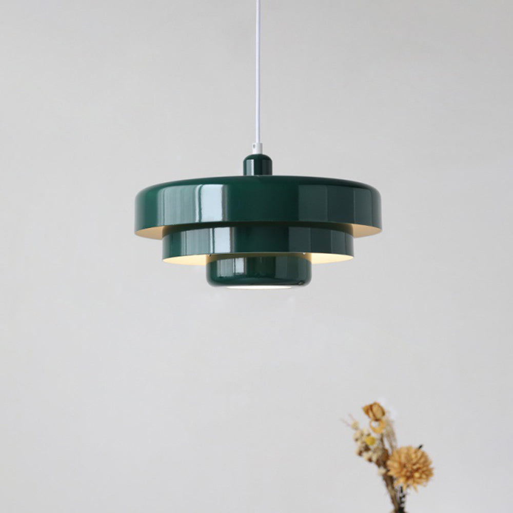 Halo LED Pendant Light Modern Simple Metal Living Room Kitchen
