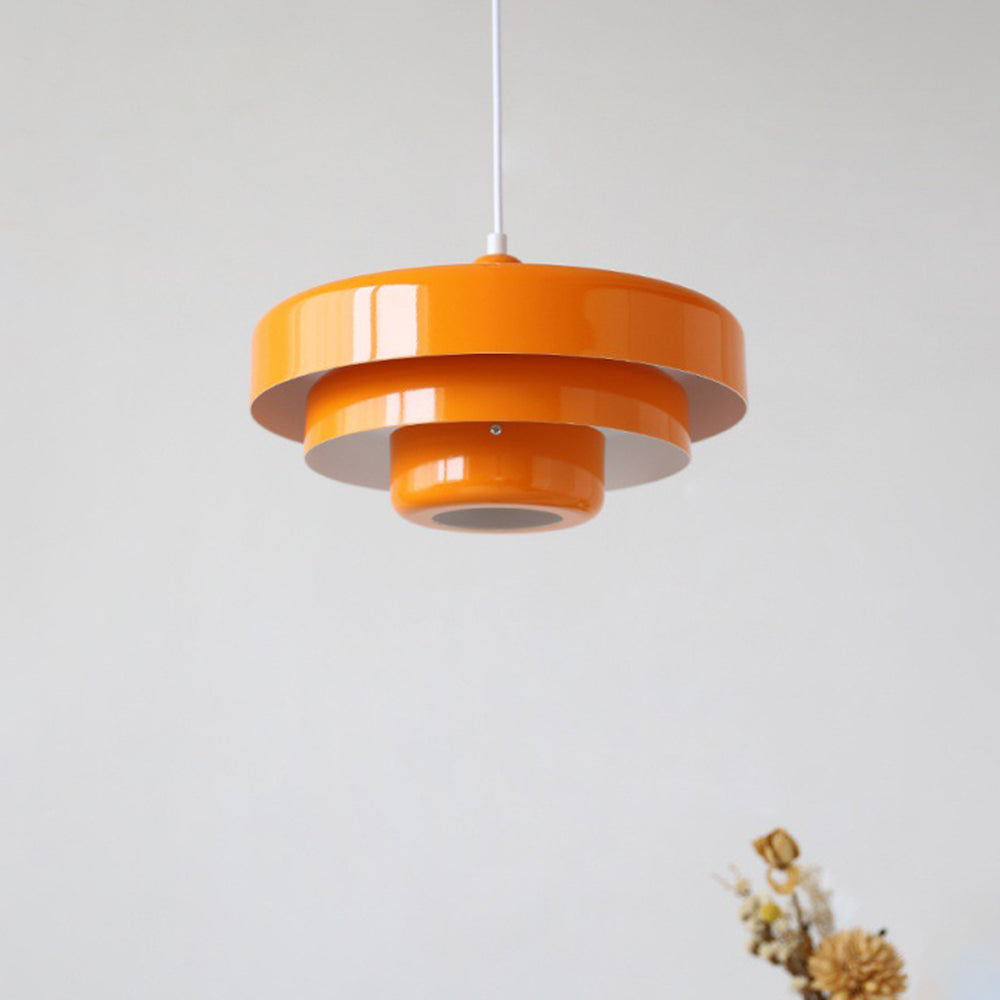 Halo LED Pendant Light Modern Simple Metal Living Room Kitchen